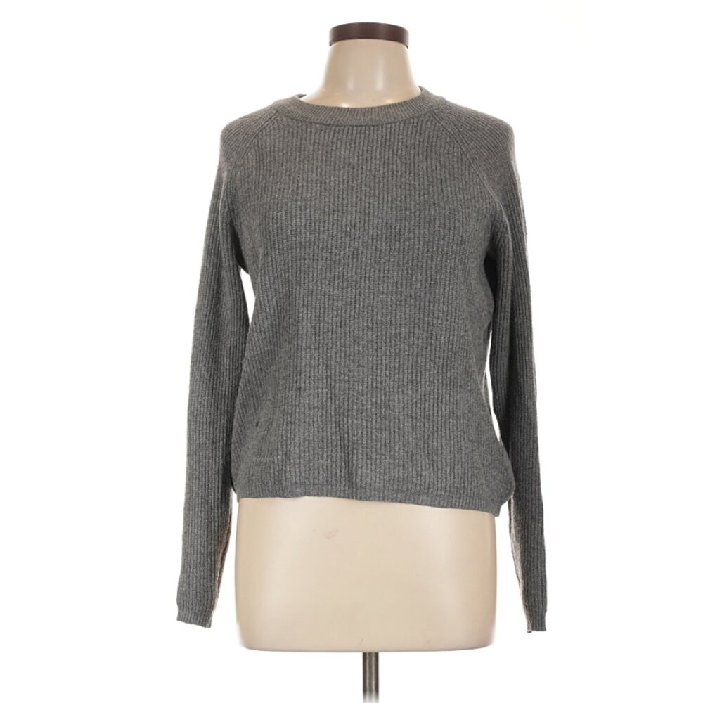 Tahari Ribbed Crewneck Sweater